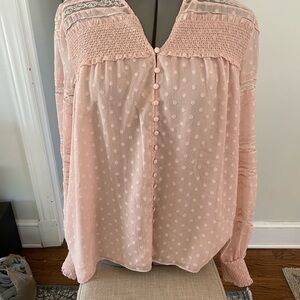 Elegant Pink Women's Top